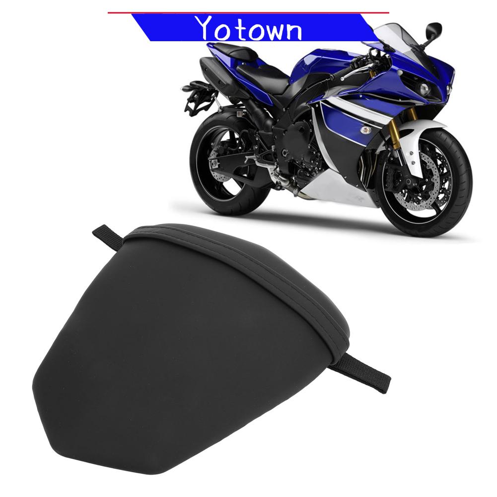 Yotown Focket Ghế Hành Khách Phía Sau Da Cao Cấp Bền Pillion Ghế Đệm Phía Sau Với Nhiều Lớp Đệm Xốp Để Hỗ Trợ Cho YZF R1 2009-2014 Giá 707,000 Đồng*Miễn phí vận chuyển