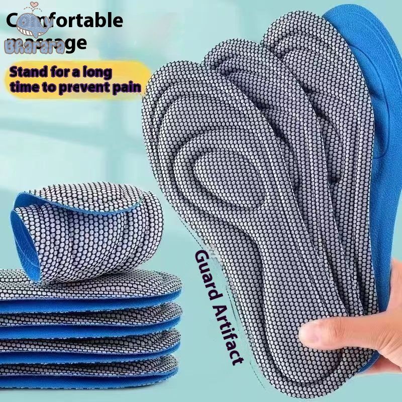 Comfortable Massage Insoles for Long Standing with Odor Control ราคา 12 บาท*ส่งฟรี