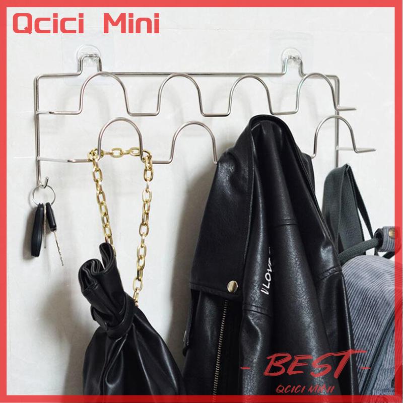 Qcici Giá Đựng Dép Gắn Tường Kệ Treo Giá Sắp Xếp Giày Móc Treo