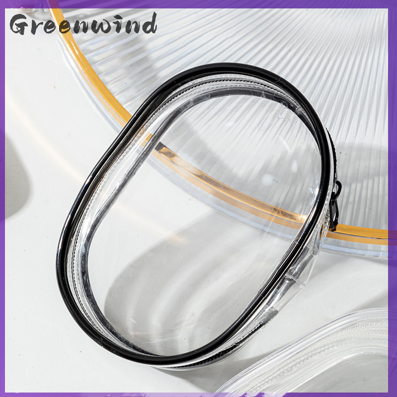 Greenwind 10cm búp bê sang trọng ra túi PVC Bông trong suốt búp bê hiển thị trong suốt Pouch rõ ràng lưu trữ trường hợp cho phim hoạt hình phim hoạt hình búp bê