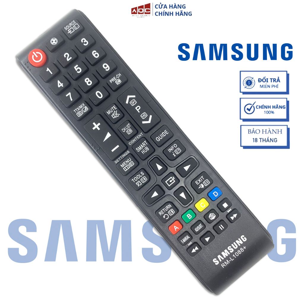 Remote điều khiển tv smart samsung l1088+ đa năng sử dụng được tất cả tv samsung
