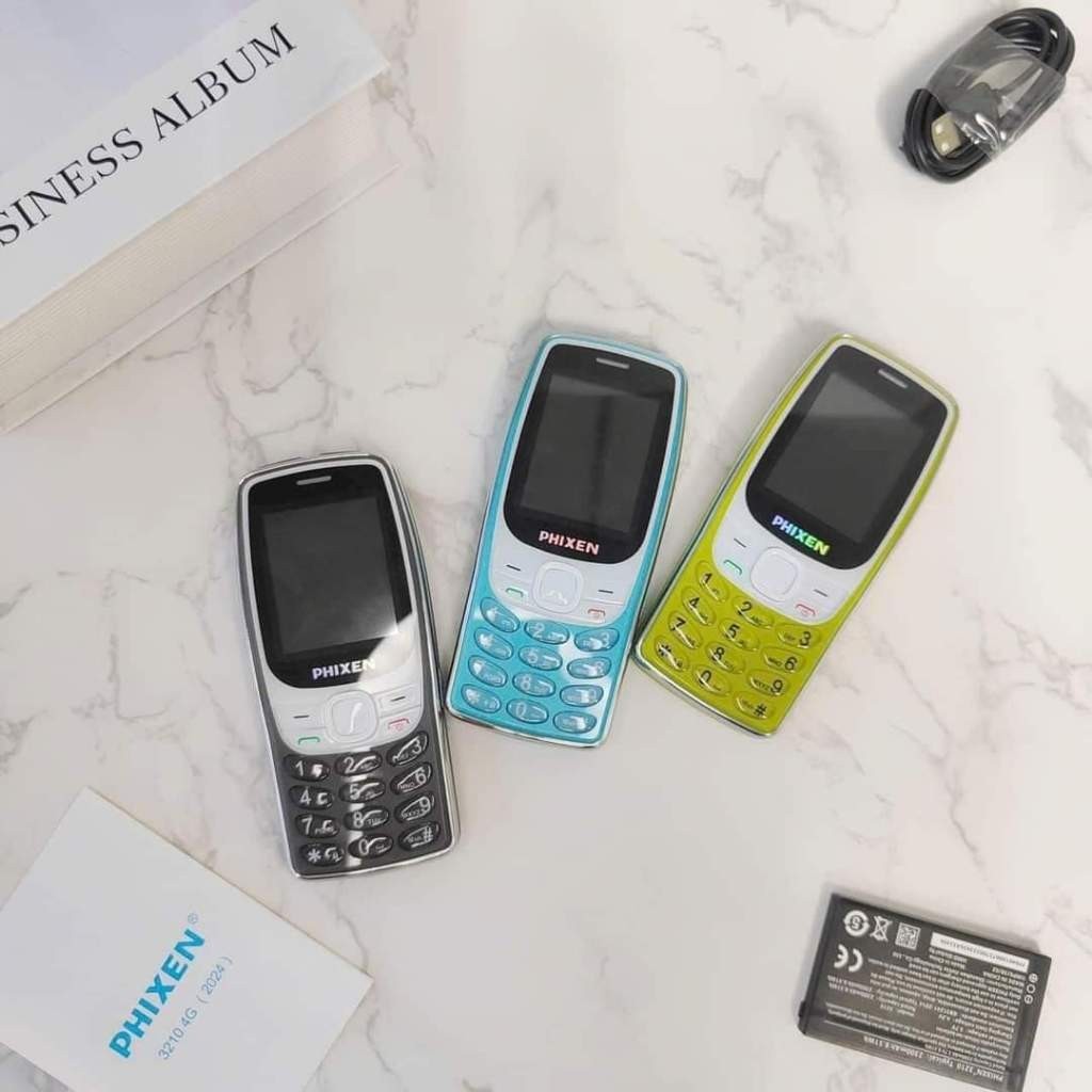 Điện Thoại 4G giá rẻ PHIXEN 3210, 2 Sim  2024 New Fullbox. Có đọc số. Bảo Hành 12 Tháng. - 2