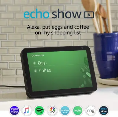 Echo Show 8” HD smart display with Alexa