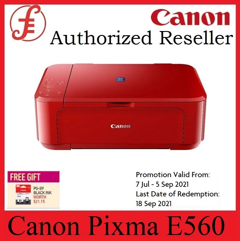 CANON PIXMA E560 PRINTER Ink Efficient with WiFi Capability (E560) Singapore