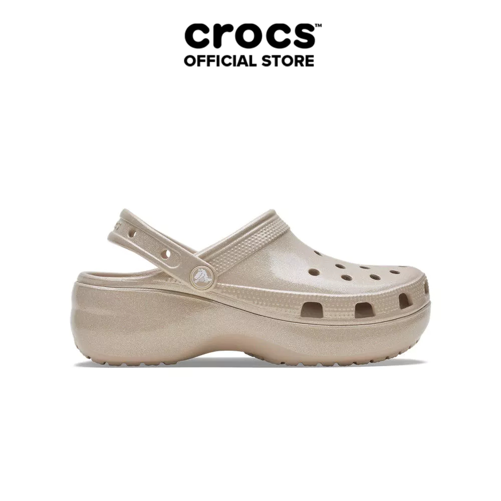 Giày Clog Nữ Crocs Classic Platform Ultra Shine - Dulcé - 213228-2NM