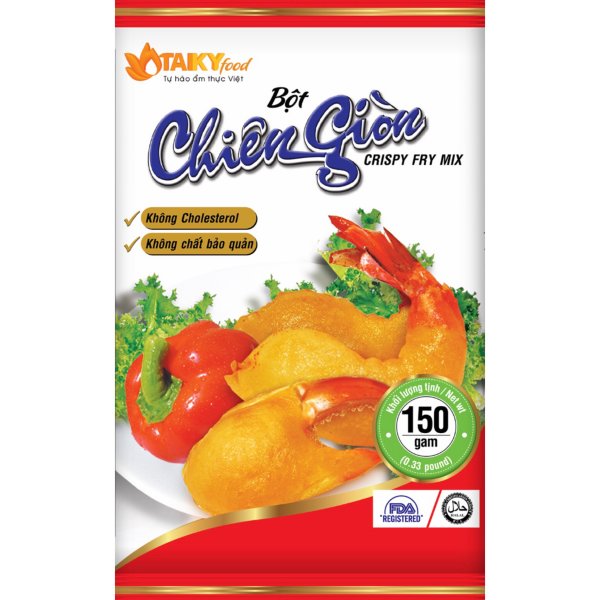 Bột chiên giòn đỏ Tài Ký 150gr
