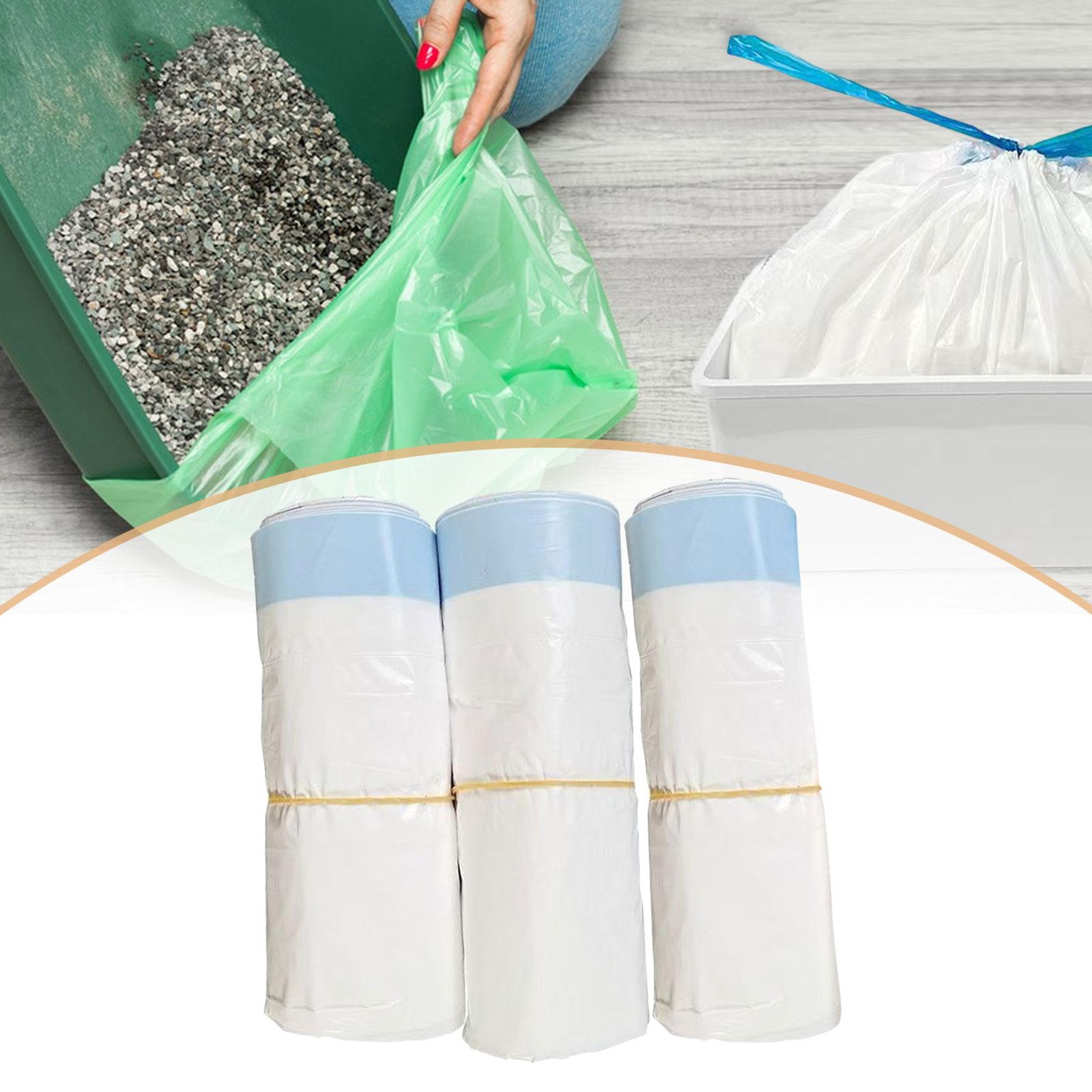 Miracle Shining 45Pcs Self Cleaning Cat Litter Box Liners Trash Bags Cat Litter Bags ราคา 14,157 บาท*ส่งฟรี