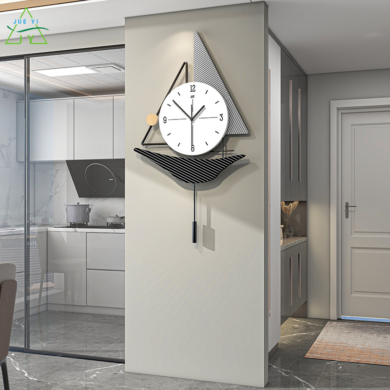 KS Clock hanging on the wall, modern hanging clock for household use
