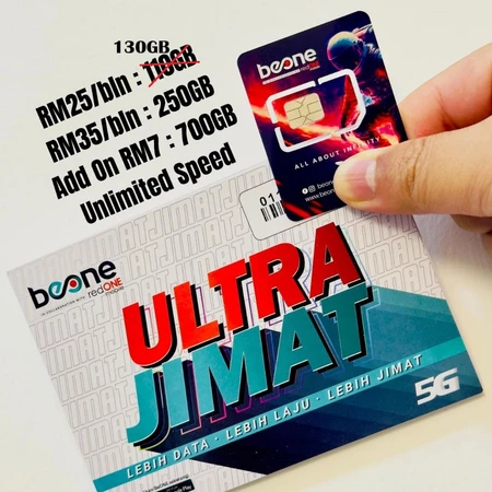 Simkad Beone Prepaid 4G/5G | Unlimited Speed | high Speed Data Unlimited Call SAH HQ Harga 15 Ringgit*Penghantaran Percuma