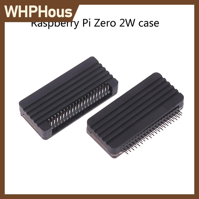 WHPHous Raspberry Pi Zero 2 W เคสหุ้มเกราะอะลูมิเนียมพร้อมแผ่นความร้อนฮีทซิงค์ GPIO Header พาสซีฟระบายความร้อน ราคา 117 บาท*ส่งฟรี