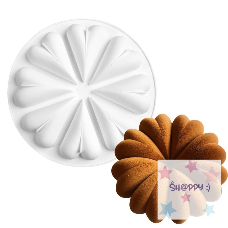 แม่พิมพ์เค้กหัวใจ8นิ้ว แม่พิมพ์ซิลิโคน แม่พิมพ์วาเลนไทน์ แม่พิมพ์ดอกไม้ตูม เทศกาลแห่งความรัก สินค้ามาใหม่! S.Happy ราคา 459 บาท*ส่งฟรี