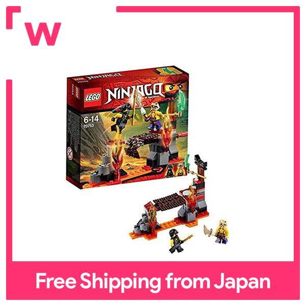 LEGO (LEGO) Ninjago Magma Bridge 70753 6+ Đồ Chơi Lắp Ráp lego Hoàn toàn mới và chính hãng