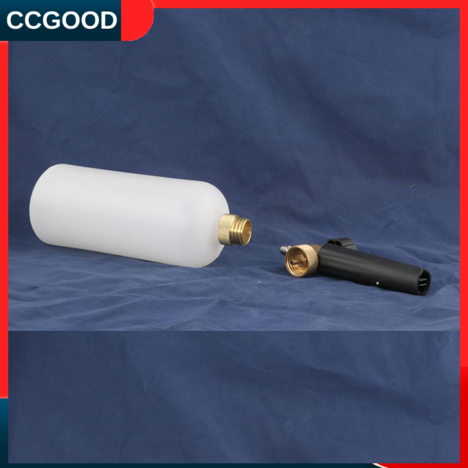 CCGOOD Foam Sprayer Bottle Car Snow Foam Sprayer Large Capacity Durable 1L Tank Hand Pump Water Sprayer for Foam Generator Pressure Washer Accs