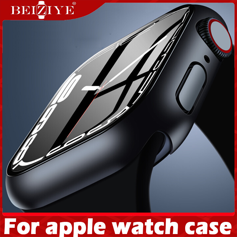 Vỏ bảo vệ màn hình bằng kính cường lực cho apple watch Series 9 8 7 6 5 SE