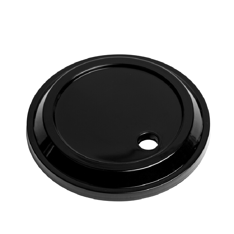 ฝาเรียบ(ฉีด)เปิดแก้วน้ำ 16-22oz. ดำ แพ็ค 50 ชิ้น ONE ONE ราคา 60 บาท*ส่งฟรี