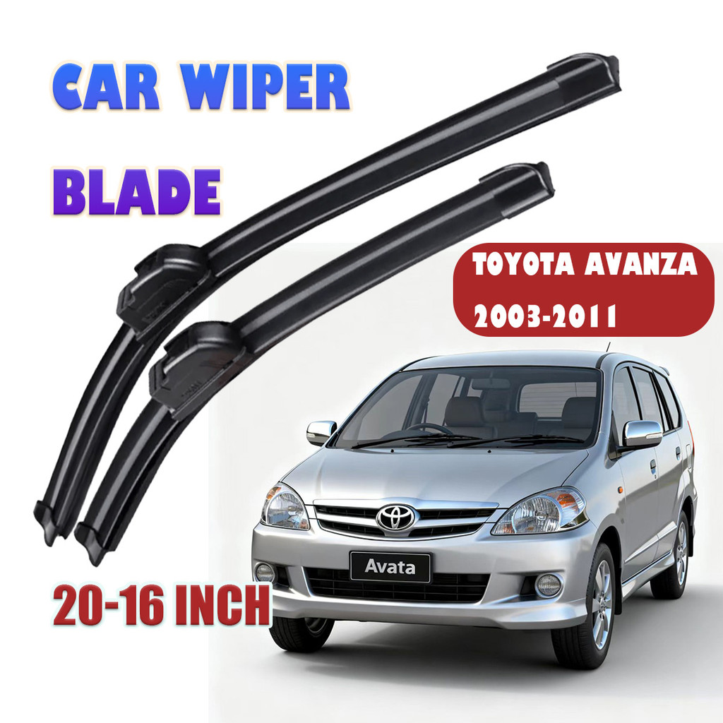 Wipper kaca mobil avanza Frameless Panther Atau kanan Wifer Tanpa Rangka Model Banana Universal Harga 42,900 rupiah*Gratis Ongkir