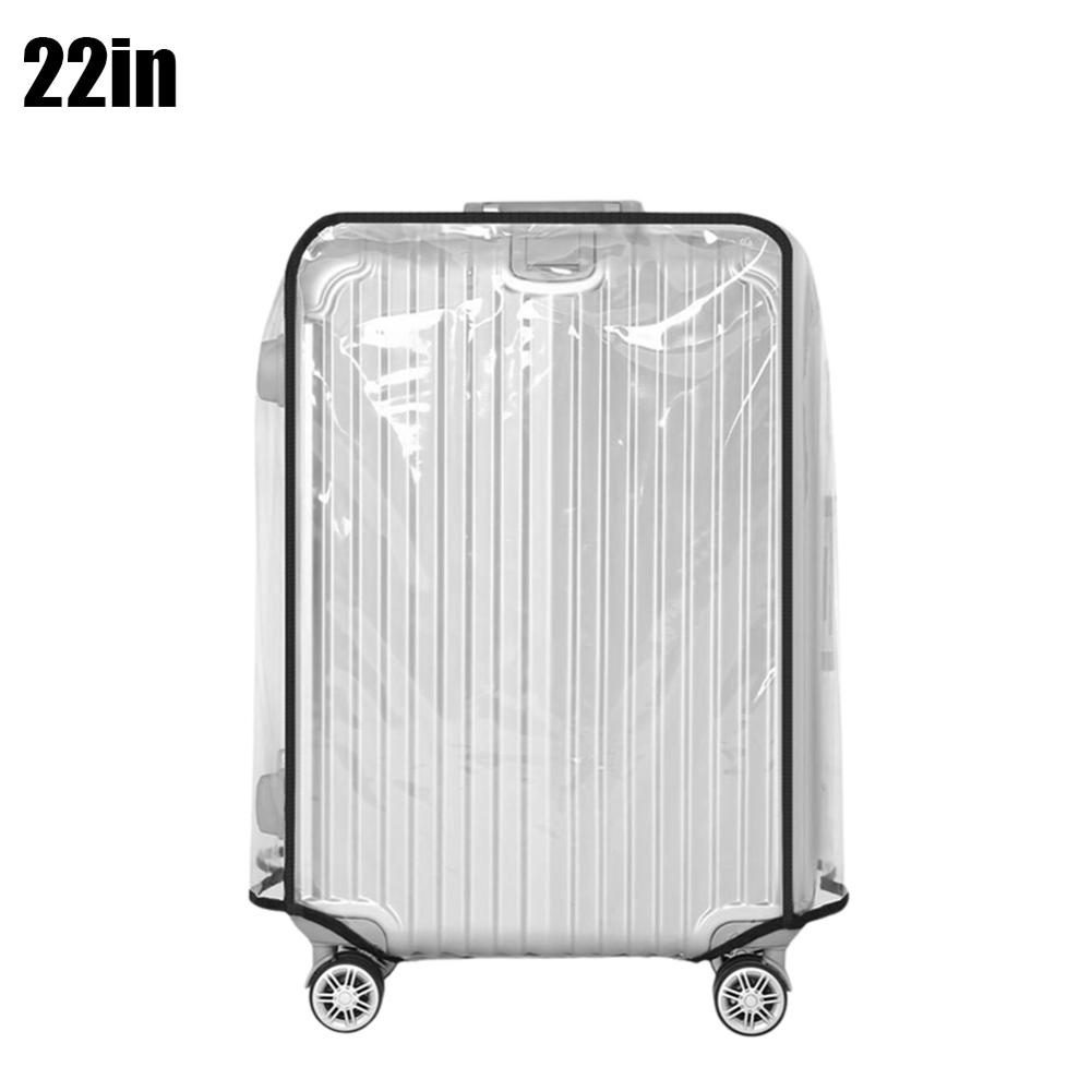 20-30inch Luggage Cover Transparent Luggage Protector Case PVC Suitcase