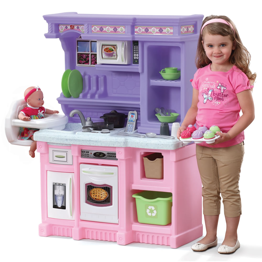 step 2 pink play kitchen