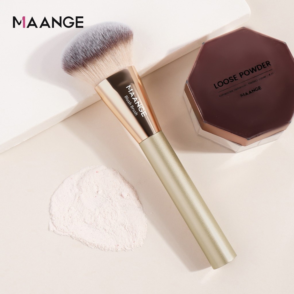  Cọ phấn phủ cao cấp lông mềm MAANGE cọ trang điểm hình ngón tay cái 52426 