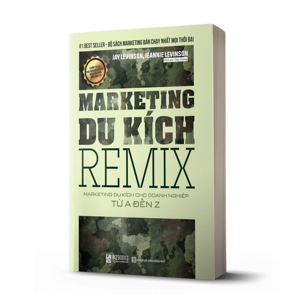 Sách - Marketing Du Kích Remix Marketing Du Kích Cho Doanh Nghiệp Từ A Đến