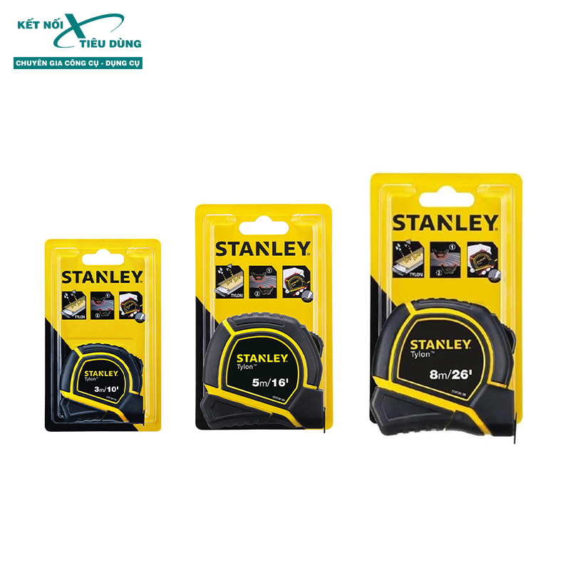 Thước cuộn thép 3m-5m-8m stanley stht36193 - stht36194 - stht36195 - kết nối tiêu dùng