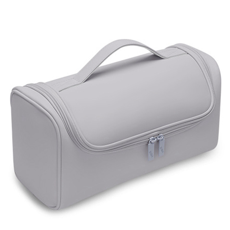 (WOMC) Portable Hidden Hook Hair Dryer Box, Anti-Slip Hairdressing Tool Bag, Waterproof Large-Capacity Storage Bag - 2