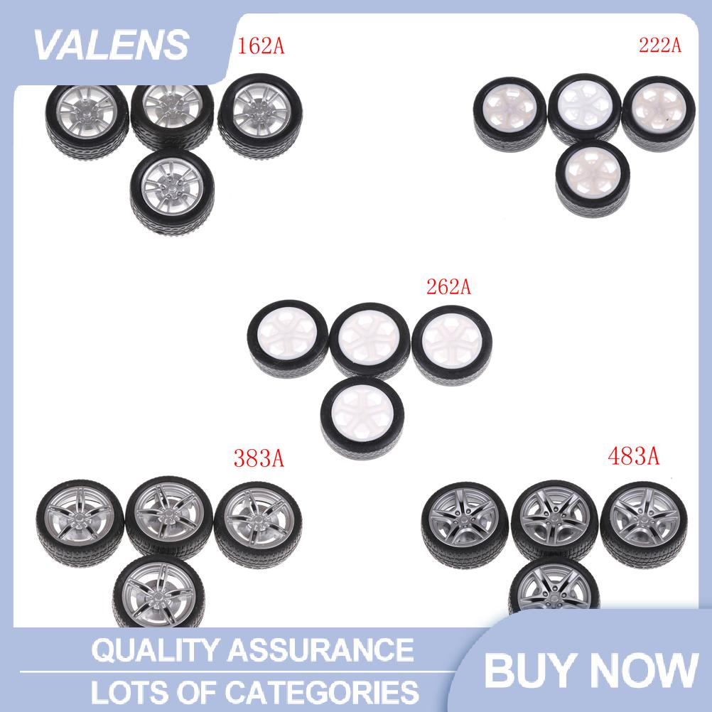 [Valen] Housewear & Furnishings 4 chiếc bánh xe lốp cao su mô hình RC phụ kiện xe hơi dia16mm 22mm 26mm 38mm 48mm