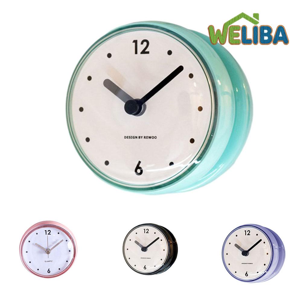 Cute For Kitchen Bathroom Clock Compact Size with Reliable Timekeeping ราคา 169 บาท*ส่งฟรี