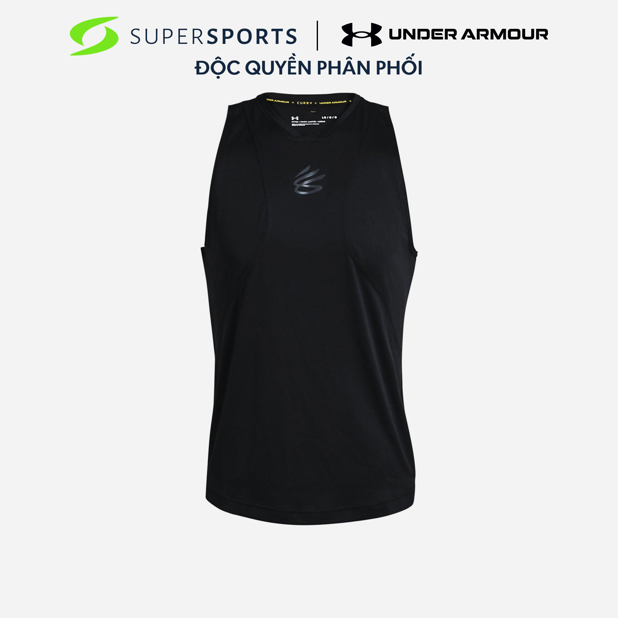 Under armour áo ba lỗ bóng rổ nam curry performance 1362587-001 ntt4