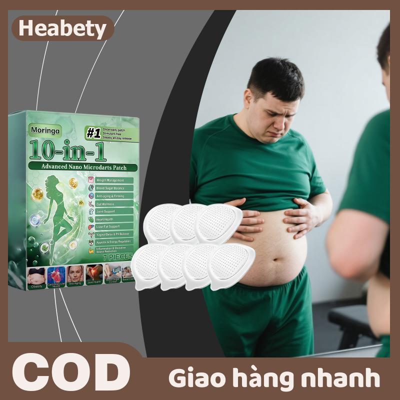 Heabety Moringa cơ thể vá thoáng khí Trọng lượng nhẹ thiết kế làm giảm cơ thể khó chịu da thân thiện với vật liệu cho sử dụng hàng ngày