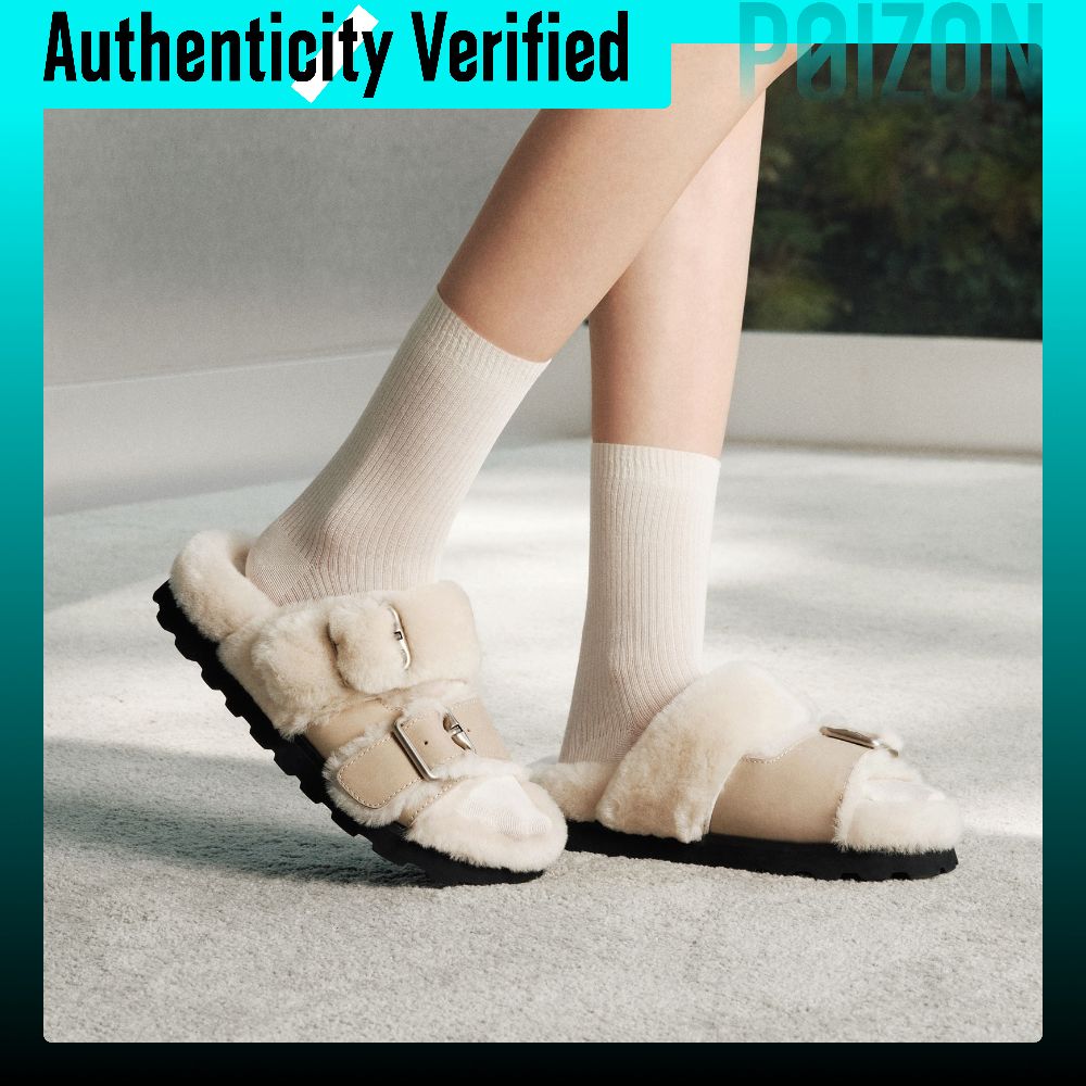 รองเท้าแตะผู้หญิง GG&CC GG CC Fuzzy Slip on Versatile Wool ผู้หญิง G25Y1941 ราคา 13,638 บาท*ส่งฟรี