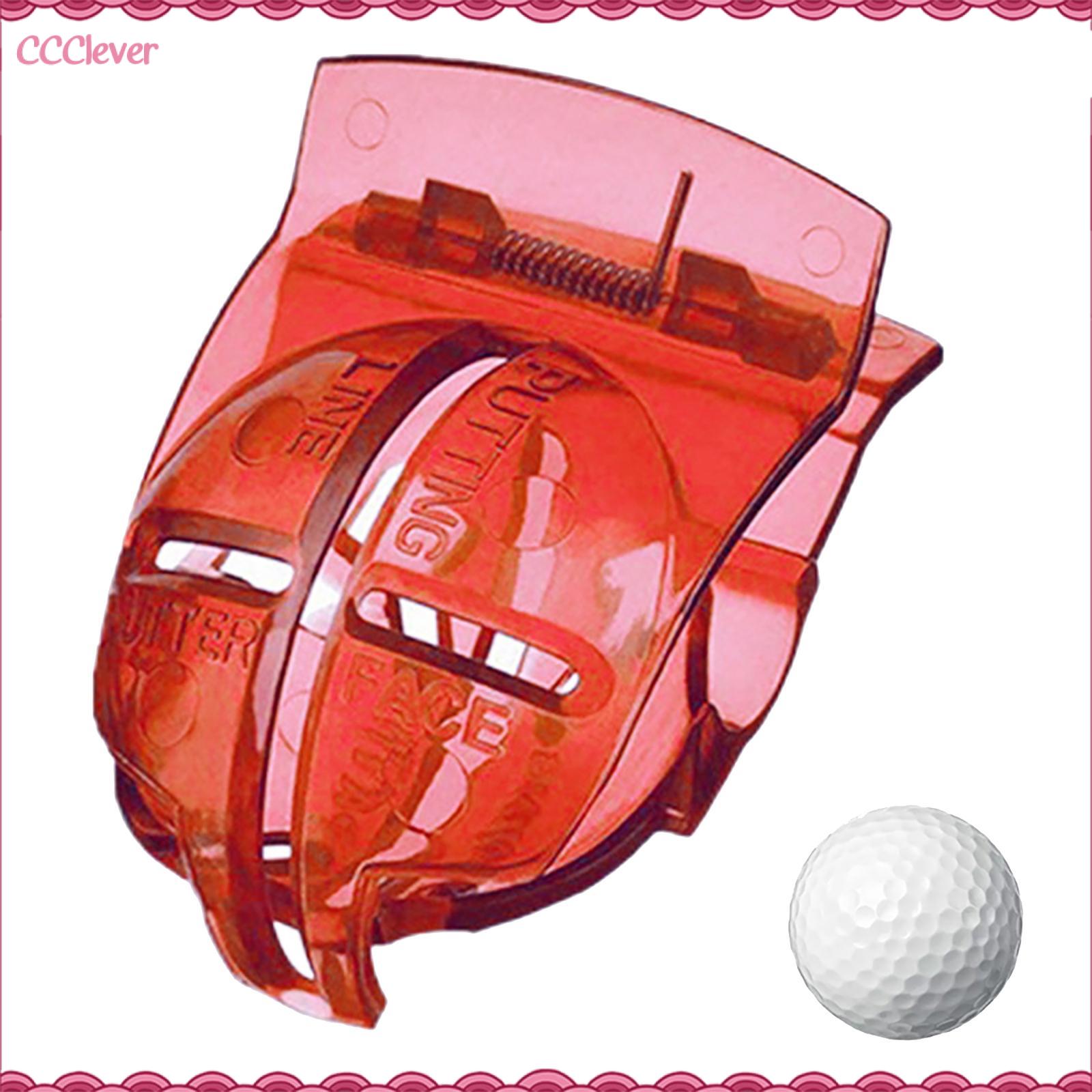 CCclever dụng cụ vạch đường bóng golf đánh dấu Stencil dụng cụ căn chỉnh định vị AIDS cho đánh dấu bóng định danh đu con đường trẻ em thanh niên nam phụ nữ