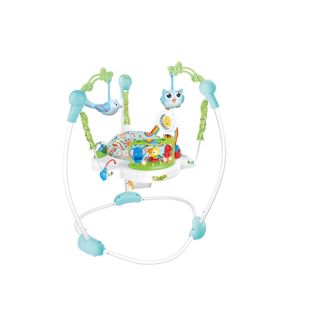 BabeGo Jumperoo Musical & Lights Rainforest Swing Baby Toddler Chair Walker