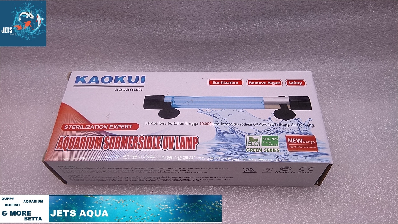 Đèn uv diệt tảo diệt khuẩn kaokui kk-uv 5w,7w,9w,11w,13w,15w,20w cho hồ cá cảnh