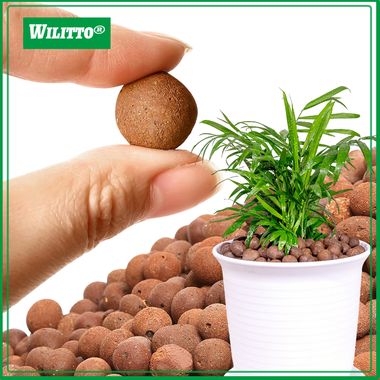 3.3 Lbs Clay Pebbles for Plants 12-14mm Natural Clay Balls Planter Natural Clay Pebbles for Hydroponic Orchid Potting Mix Plant Drainage ราคา 914 บาท*ส่งฟรี