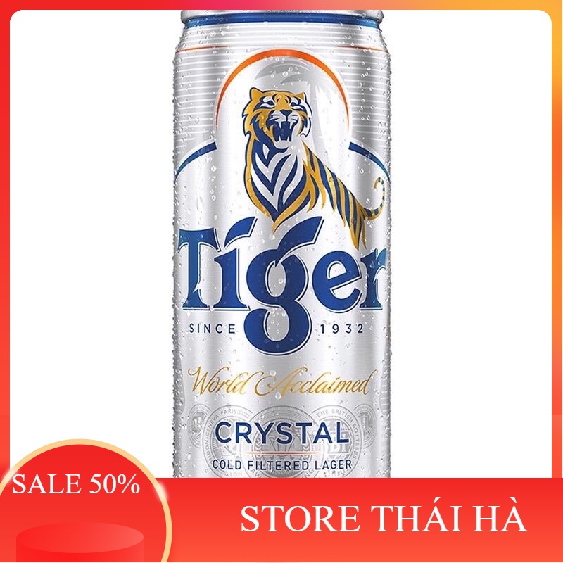 Bia Tiger Crystal Lon 330ml - Shop Thái Hà