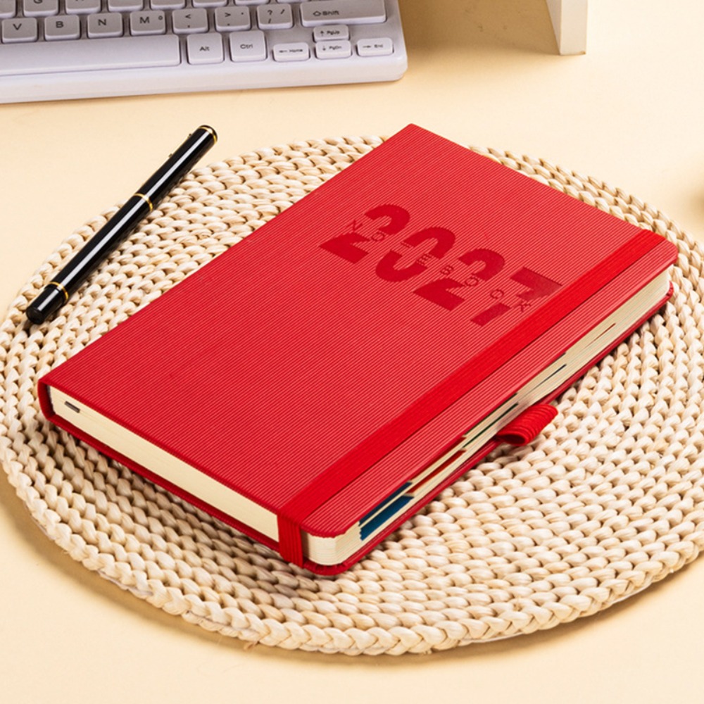 【COD&Fast Delivery】365 Days 2027 Planner with Monthly Weekly Plan Pages A5 Agenda Book Multi-Purpose Efficiency Journal Students