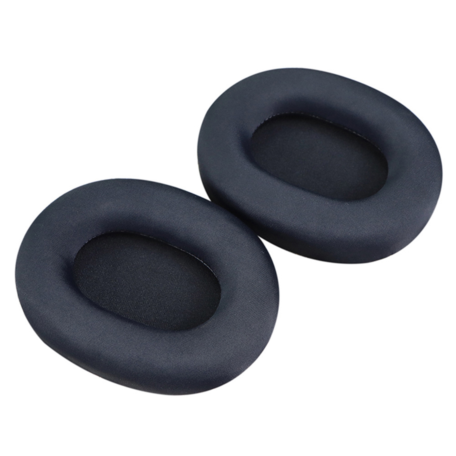 Black Ice Silk Cloth Headphone Sponge Cover with Mounting Clip for Sony