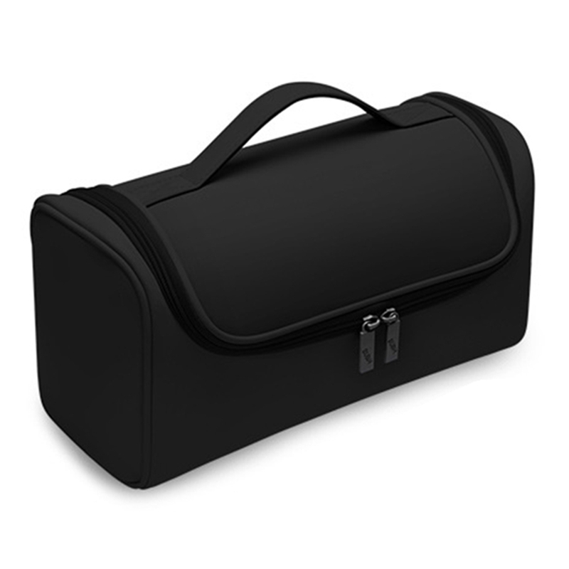 (WOMC) Portable Hidden Hook Hair Dryer Box, Anti-Slip Hairdressing Tool Bag, Waterproof Large-Capacity Storage Bag - 4