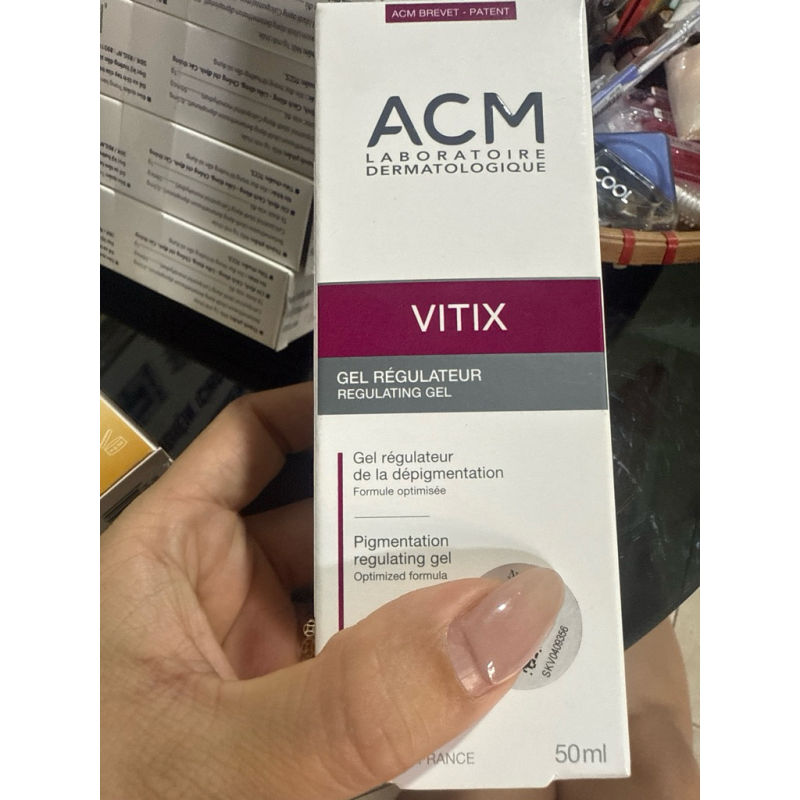 VIÊN UỐNG cho da bạch biến da mất sắc tố ACM Viticolor Skin Camouflage Gel - Giúp giảm nhanh các triệu chứng của bệnh bạch biến giúp chống oxy hóa tái tạo lại hàng rào bảo vệ da giúp da luôn khỏe và có khả năng chống trọi các tác nhân từ môi trường