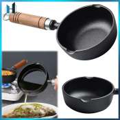 Mini Cast Iron Frying Pan for Gas & Induction Cookers