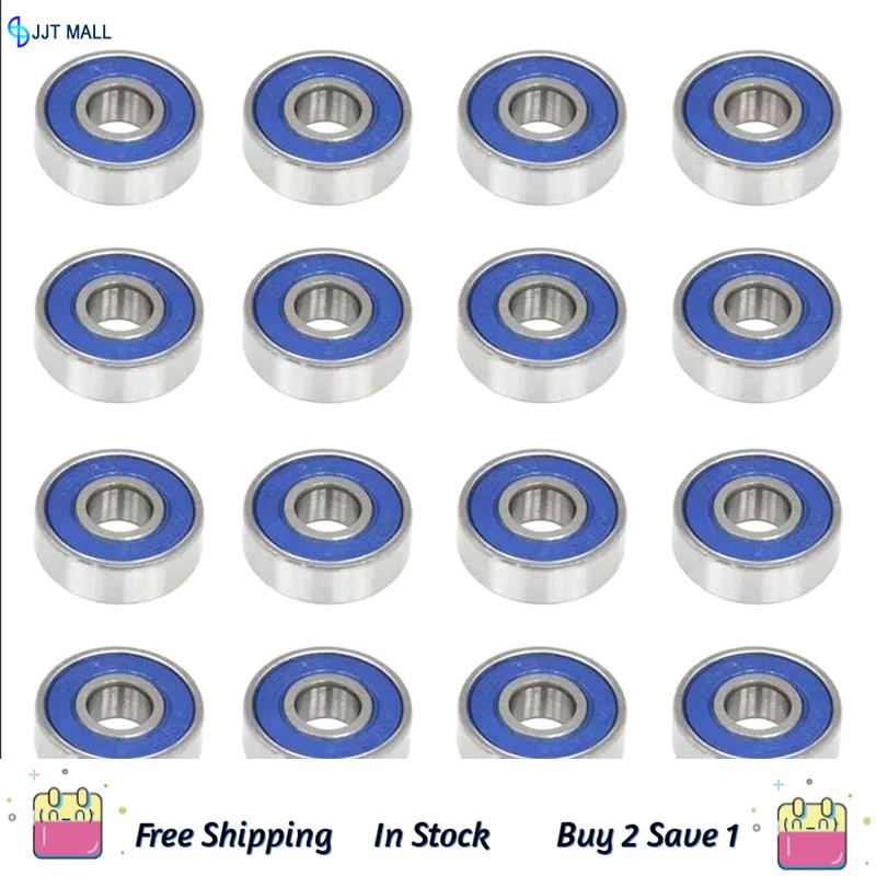 【LCD8】-608Rs Blue Cover Bearing, Bearing Steel Miniature Bearing, High Quality Ball Bearing