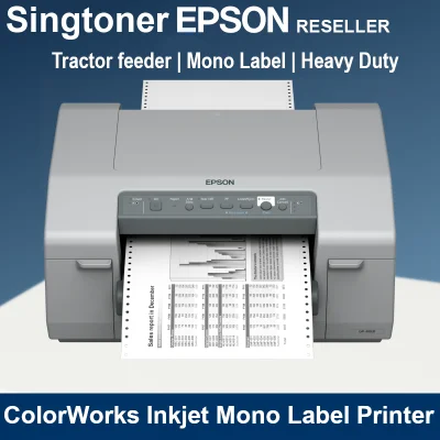 [Singapore Warranty] Epson Colorworks GP-M830 Inkjet Mono Label Printer GPM830 GP M830 gpm830 m830