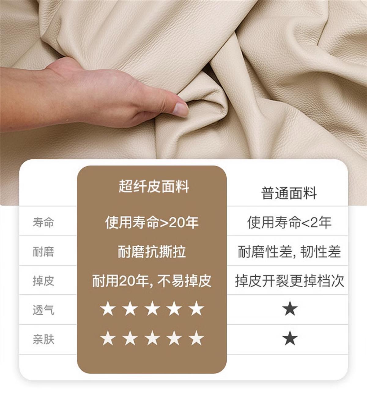 Massivholz-Doppelbett Neue weiche Tasche Lederbett Kleine Wohnung Modernes schlichtes Hauptschlafzimmer Ehebett Nordic Light Luxusbett aus Stoff