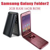 Samsung Galaxy Folder 2 - Unlocked Flip Smartphone, Dual SIM