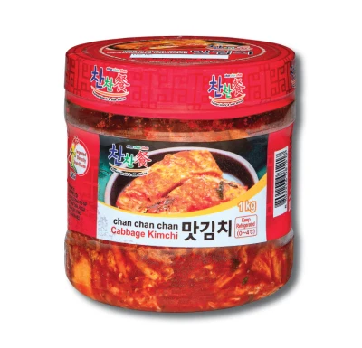 Mat Cabbage Kimchi 1kg Bundle of 2 Chan Chan Chan Kimchi Korean Kimchi Korean Side Dish