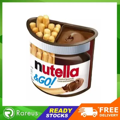 Nutella and Go Chocolate Sticks (48g x 12 Packs) - Imported
