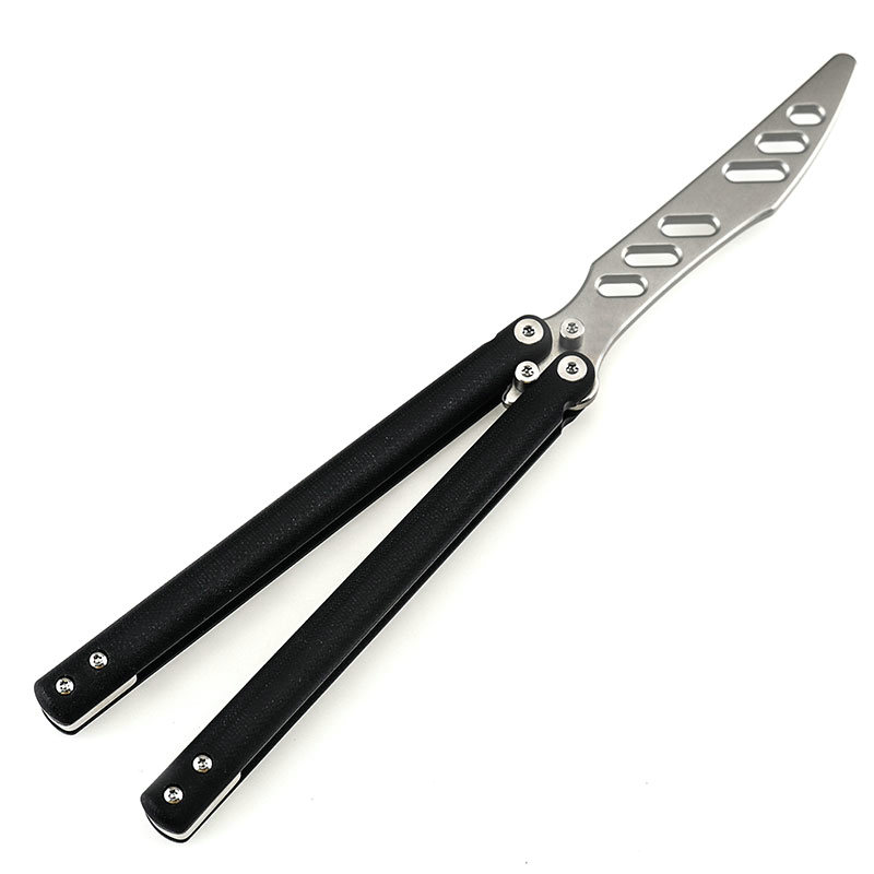 【Special Promotion】 Trskt G10 Bearing Butterfly Csgo Balisong Trainer Pocket Foldable Training Tool 