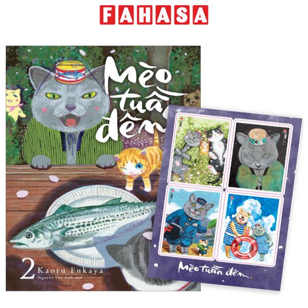 Fahasa - Sách - Mèo Tuần Đêm - Tập 2 - Tặng Kèm Set Postcard