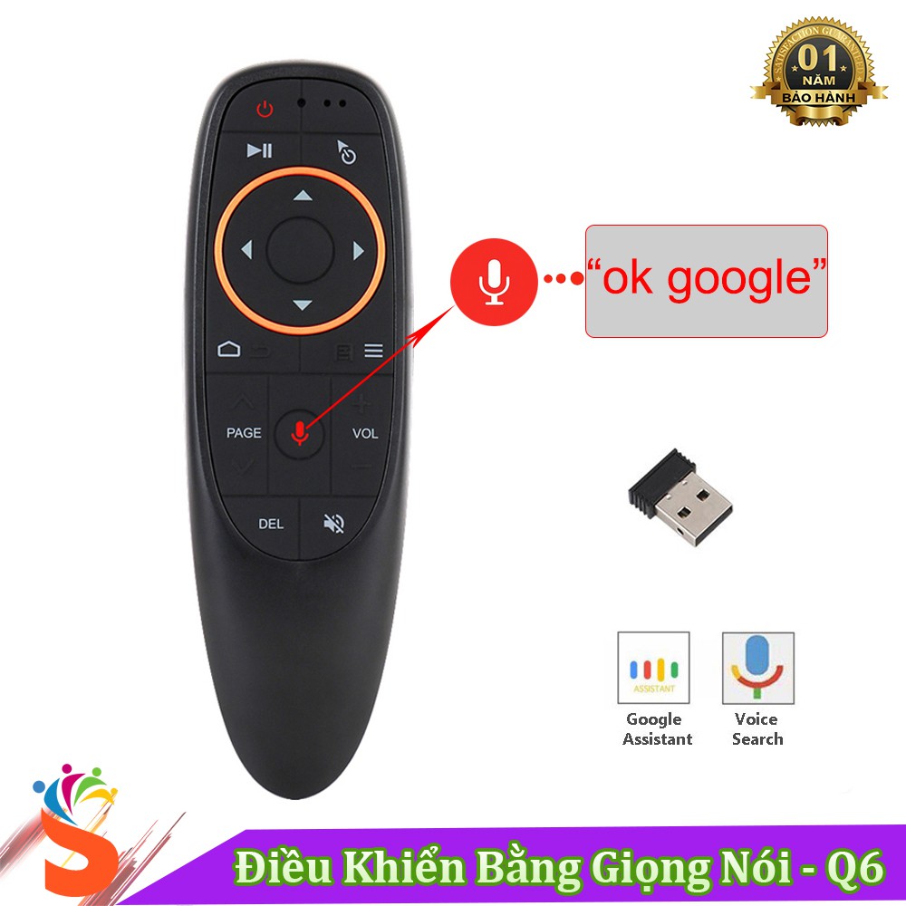 Điều Khiển Chuột Bay tích hợp Giọng nói G10s